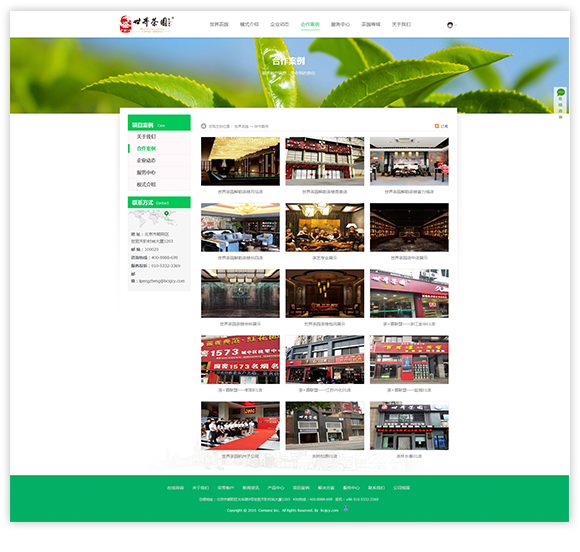 網站建設案例效果圖