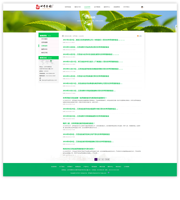 網站建設案例效果圖